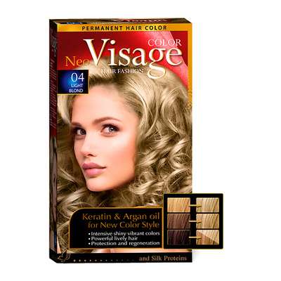 VISAGE COLOR HAIR FASHION Краска для волос Интенсивно красный Intensive Red 34