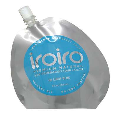 IROIRO Семи-перманентный краситель для волос 60 LIGHT BLUE Голубой