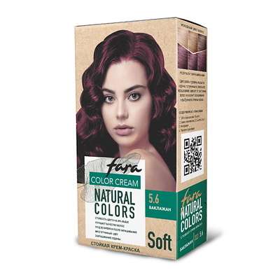 FARA Краска для волос Natural Colors Soft, 321 Темный баклажан