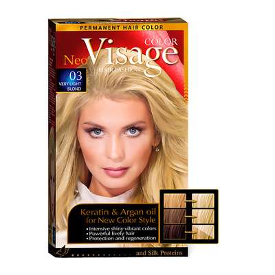 VISAGE COLOR HAIR FASHION Краска для волос Интенсивно красный Intensive Red 34