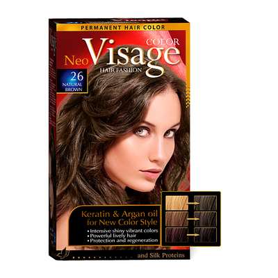 VISAGE COLOR HAIR FASHION Краска для волос Интенсивно красный Intensive Red 34