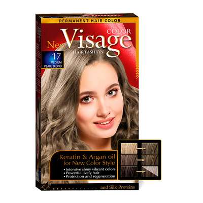 VISAGE COLOR HAIR FASHION Краска для волос Интенсивно красный Intensive Red 34