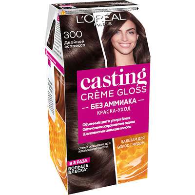 L'ORÉAL PARIS Стойкая краска-уход для волос "Casting Creme Gloss" без аммиака