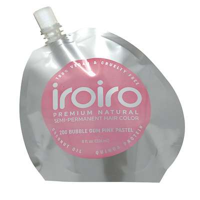 IROIRO Семи-перманентный краситель для волос 200 BUBBLE GUM PINK Нежно-розовый