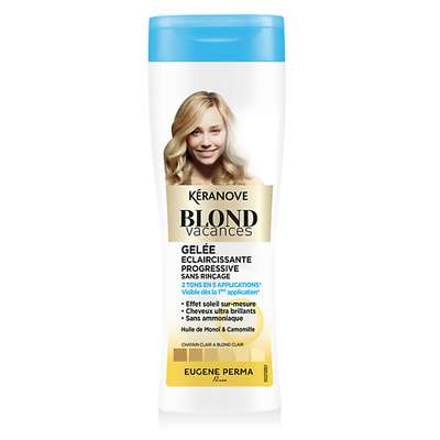 KERANOVE Гель для волос тонирующий Blond Vacances