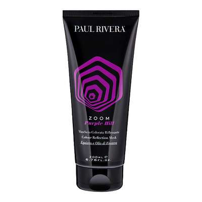 PAUL RIVERA Тонирующая маска для окрашенных и натуральных волос розовая Purple Hill