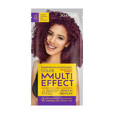 JOANNA Оттеночный шампунь для волос MULTI EFFECT COLOR 35