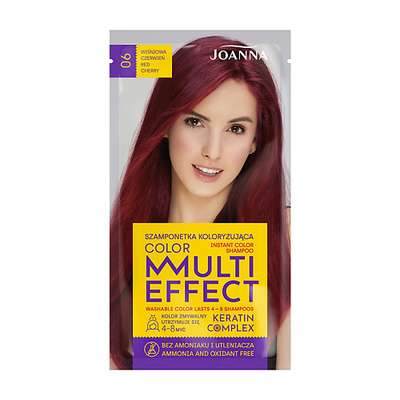 JOANNA Оттеночный шампунь для волос MULTI EFFECT COLOR 35