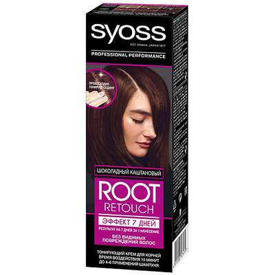 SYOSS Краска оттеночная ЭФФЕКТ 7 ДНЕЙ Root Retouch