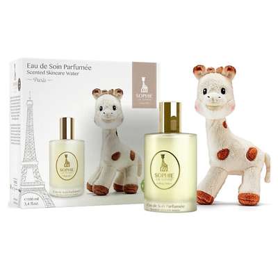 SOPHIE LA GIRAFE Набор Eau De Soin Parfumee c мягкой игрушкой