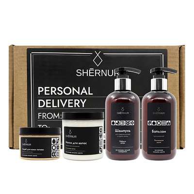 SHERNUR Набор для ухода за волосами Для поврежденных и сухих волос