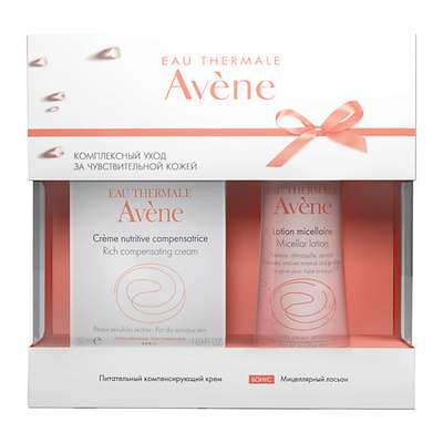 AVENE Набор с питательным компенсирующим кремом для лица