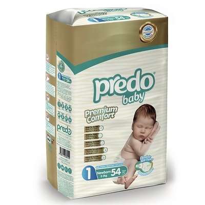 PREDO Подгузники для детей Baby Newborn № 1 54