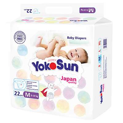 YOKOSUN Подгузники M (5-10 кг) 22