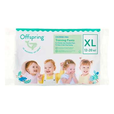 OFFSPRING Трусики-подгузники, Travel pack, XL 12-20 кг 3