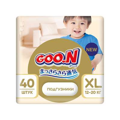 GOO.N Подгузники Soft 40