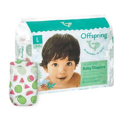 OFFSPRING Подгузники, L 9-13 кг Арбузы 36