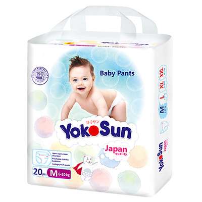 YOKOSUN Подгузники-Трусики M (6-10 кг) 20