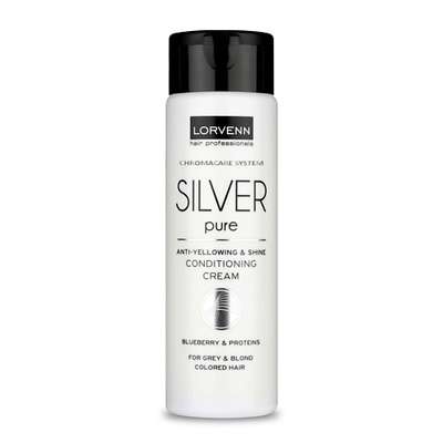 LORVENN HAIR PROFESSIONALS Нейтрализующий крем-кондиционер SILVER PURE ANTI-YELLOWING 300