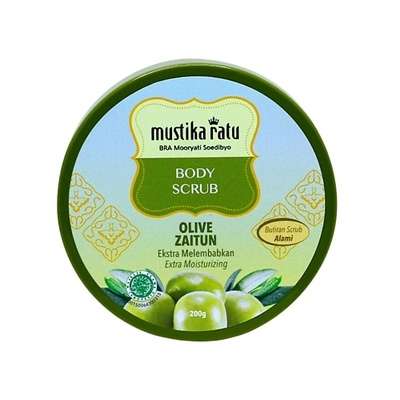 MUSTIKA RATU Скраб для тела масляный увлажняющий "Olive" 200