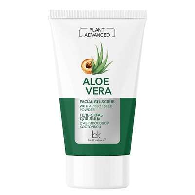BELKOSMEX Plant Advanced Aloe Vera Гель-скраб для лица с абрикосовой косточкой 120