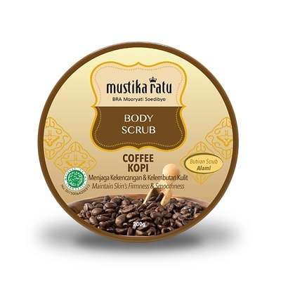 MUSTIKA RATU Скраб для тела кофейный антицеллюлитный для упругости кожи "Coffee" 200