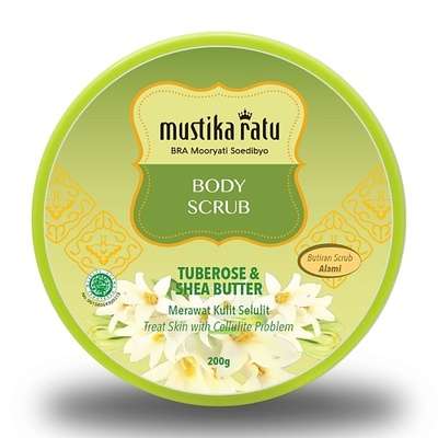 MUSTIKA RATU Скраб для тела успокаивающий "Tuberose & Shea" 200