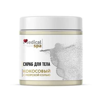 MEDICAL SPA Скраб для тела Кокосовый с морской солью 500