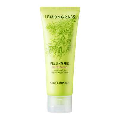 NATURE REPUBLIC Пилинг гель для умывания с лимоном Lemongrass