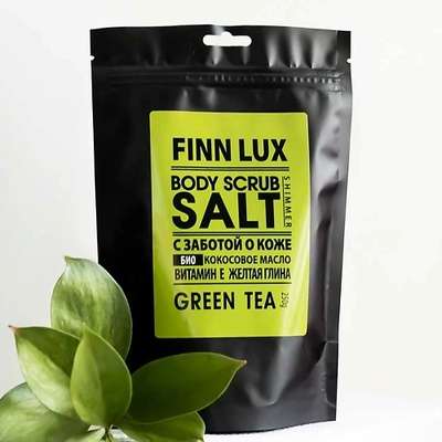 FINNLUX Скраб для тела для душа «GREEN TEA» 250