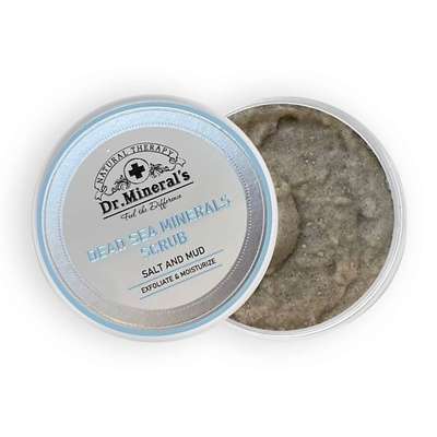 Dr.Mineral’s Натуральный соляной скраб DEAD SEA MINERALS на основе соли и грязи Мертвого моря 250