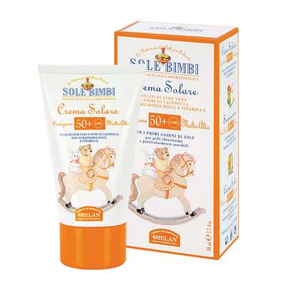 HELAN Солнцезащитный крем SPF 50+ Sole Bimbi 50