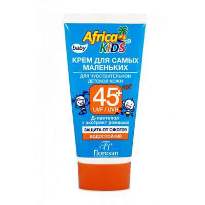 FLORESAN Крем для самых маленьких Africa Kids SPF45+ 50