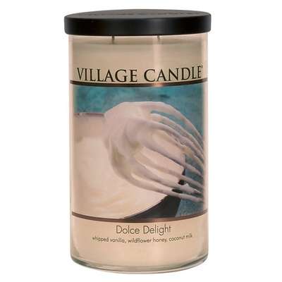 VILLAGE CANDLE Ароматическая свеча "Dolce Delight", стакан, большая