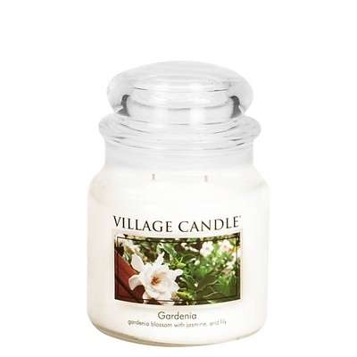 VILLAGE CANDLE Ароматическая свеча "Gardenia", средняя