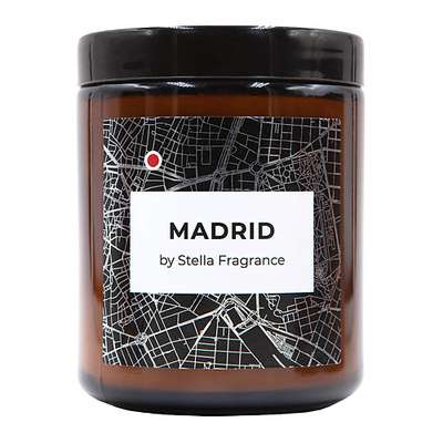 STELLA FRAGRANCE Свеча ароматическая "MADRID"