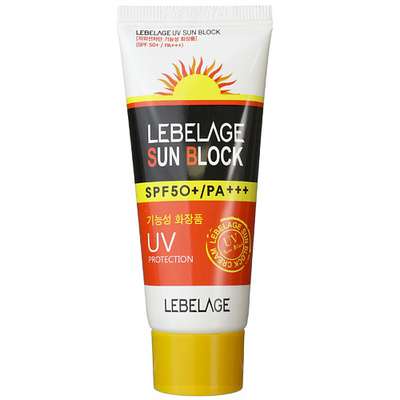 LEBELAGE Крем солнцезащитный Антивозрастной UV Sun Block SPF50+/PA+++ 30
