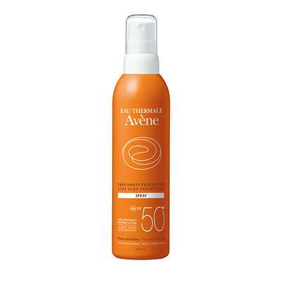 AVENE Спрей для лица и тела SPF 50+ солнцезащитный