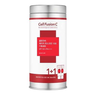 CELL FUSION C Набор Крем солнцезащитный 100 SPF50+ PA++++ омолаживающий