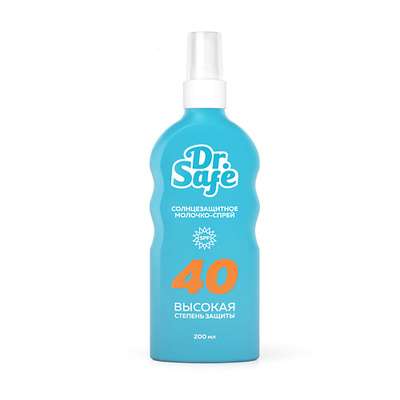 DR. SAFE Солнцезащитный спрей 40 SPF 200