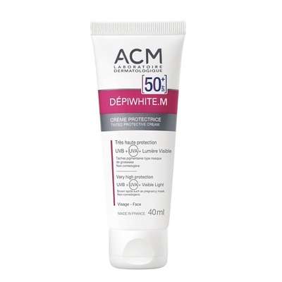 ACM LABORATOIRE DERMATOLOGIQUE Крем защитный для лица Depiwhite M SPF 50+ 40