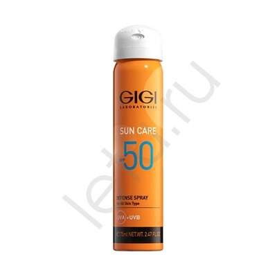GIGI Спрей солнцезащитный для всех типов кожи с SPF 50 Sun Care 75