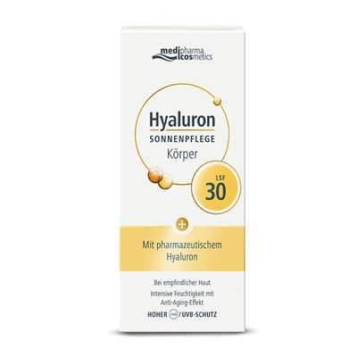 MEDIPHARMA COSMETICS Cолнцезащитный крем для тела SPF 30 Hyaluron 150