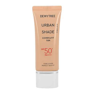 DEWYTREE Крем для лица URBAN SHADE солнцезащитный тонирующий SPF50+ 40