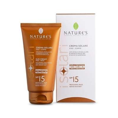 NATURE'S HARMONY AND WELLBEING Крем солнцезащитный для лица и тела SPF 15 iSolari 150