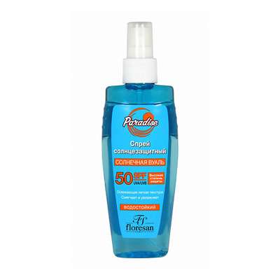 FLORESAN Спрей Солнцезащитный Paradise SPF 50 160