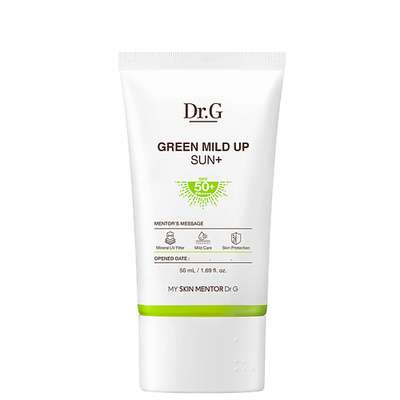 Dr.G Солнцезащитный крем для чувствительной кожи лица GREEN MILD UP SUN+ SPF50+ PA++++ 50