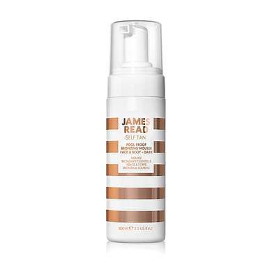 JAMES READ Self Tan Мусс бронзирующий для новичков темный FOOL PROOF BRONZING MOUSSE - Dark 100