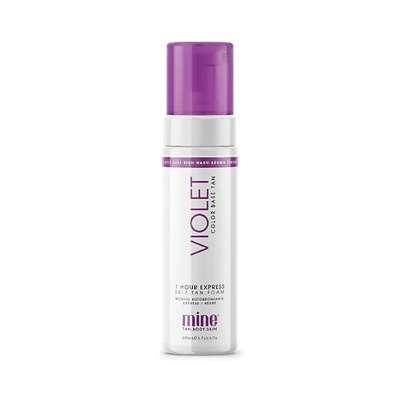 MINETAN Классический мусс–автозагар с фиолетово–коричневым оттенком Violet Self Tan Foam 200