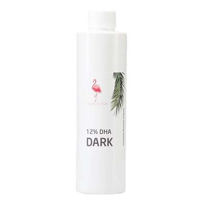 TROPICAL SUN Тонирующий лосьон для моментального загара 12% DHA Dark 250